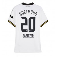 Camiseta Borussia Dortmund Marcel Sabitzer #20 Tercera Equipación Replica 2024-25 para mujer mangas cortas